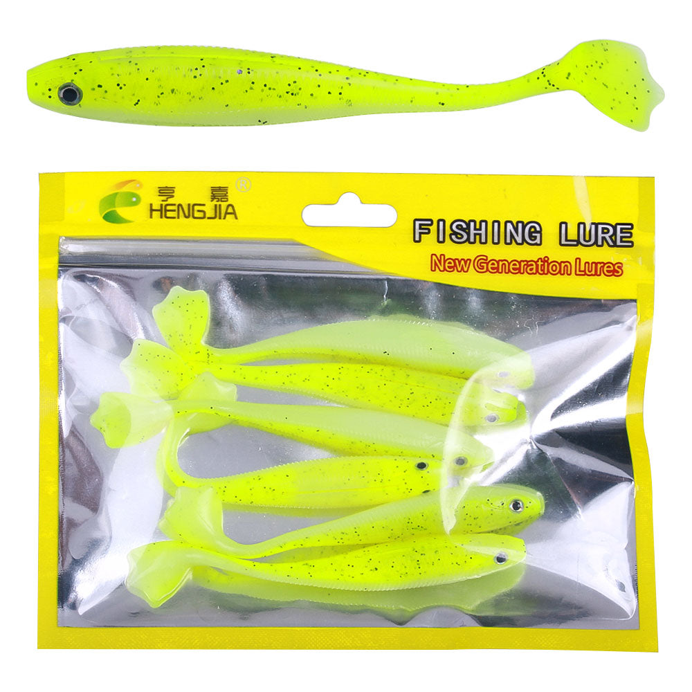 7.5CM 10.5CM Soft Minnow Bait, 6pcs/bag
