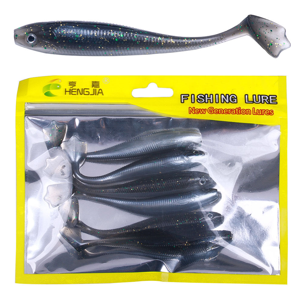 7.5CM 10.5CM Soft Minnow Bait, 6pcs/bag