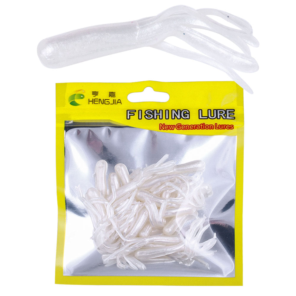 4.8CM Soft Maggot Bait, 20pcs/bag