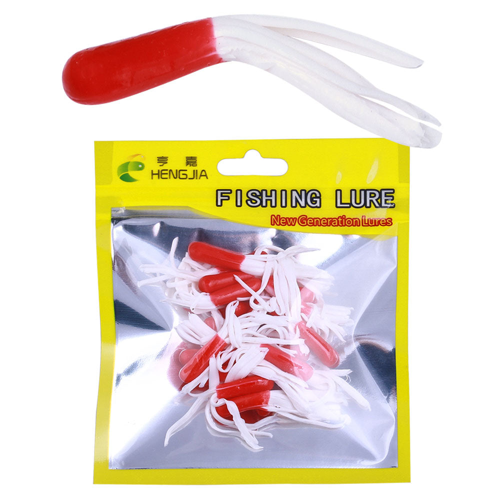 4.8CM Soft Maggot Bait, 20pcs/bag