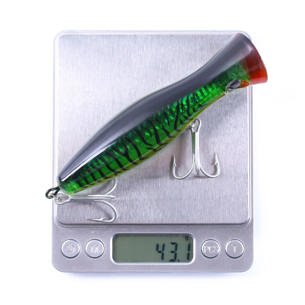 6pcs set 13cm 43g HENGJIA Big Popper Lure Popper Lures Fishing Lure Bait