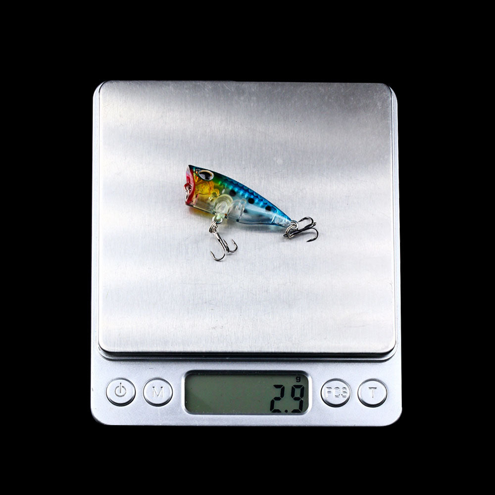 4CM 3.3G Popper Fishing Lures