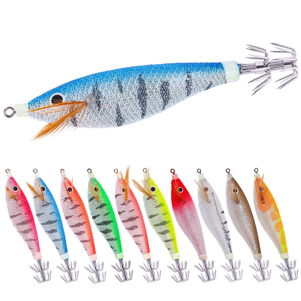 10CM-10.5G Luminous Squid Jig