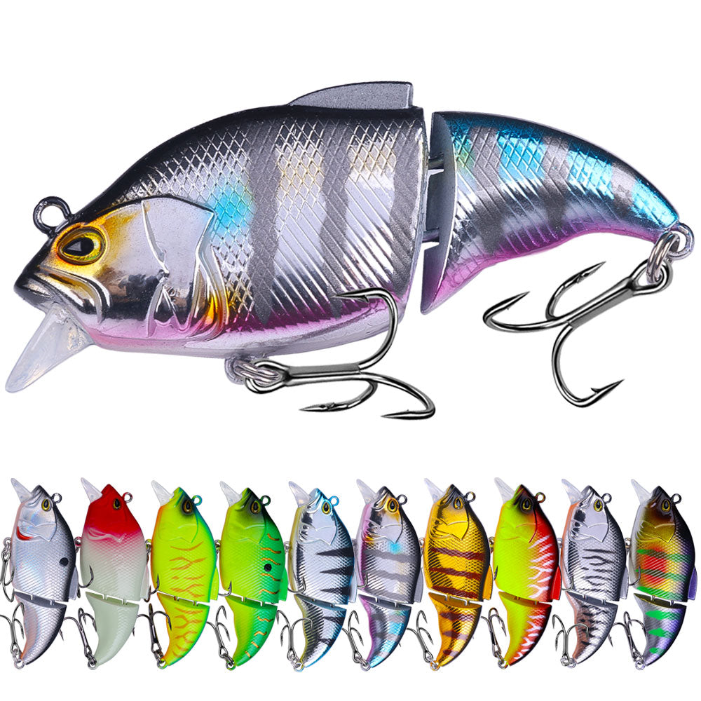 75mm 12g Jointed Fishing Swim Baits