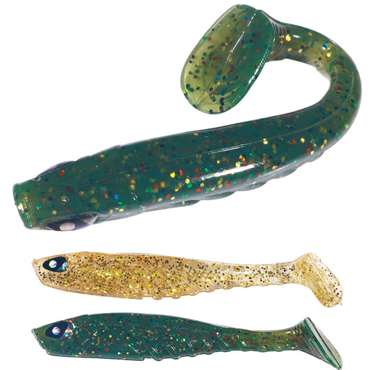 9CM Soft Lures Silicone Bait 6pcs/bag
