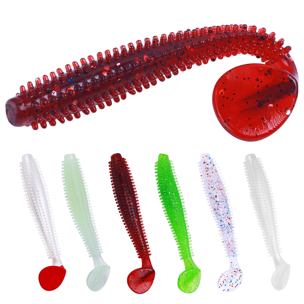 9.2CM Soft Worn Bait, 6pcs/bag