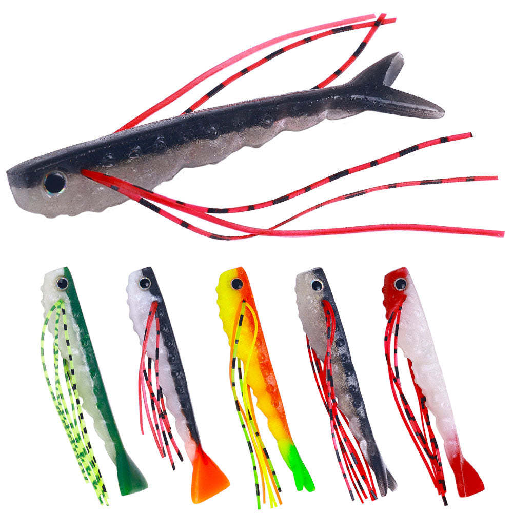 9PCS Colorful Micro Jigs Metal Fishing Lure Snapper Jigging Tuna Lures  6.6cm/21g
