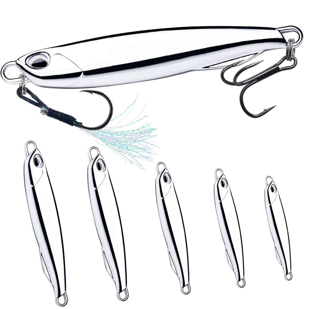 30G 40G Electroplated Metal Lead Jig Hook