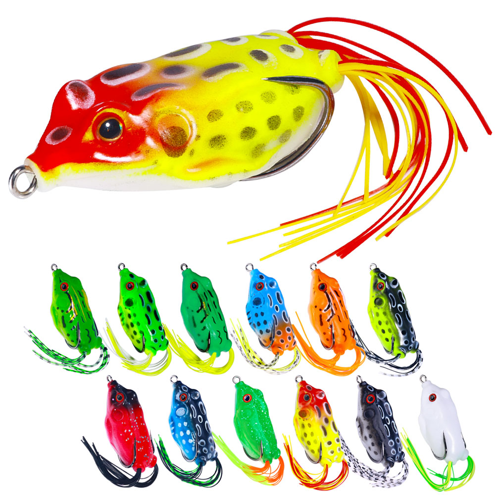 6.3CM 12.4G Frog Lures Topwater Fishing Lures Swimbait in