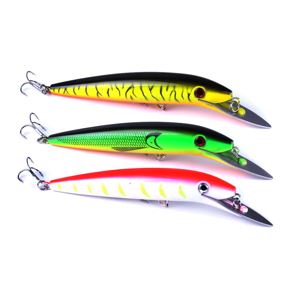 7 3/4in 1 3/5oz Metal Lip Minnow Lure