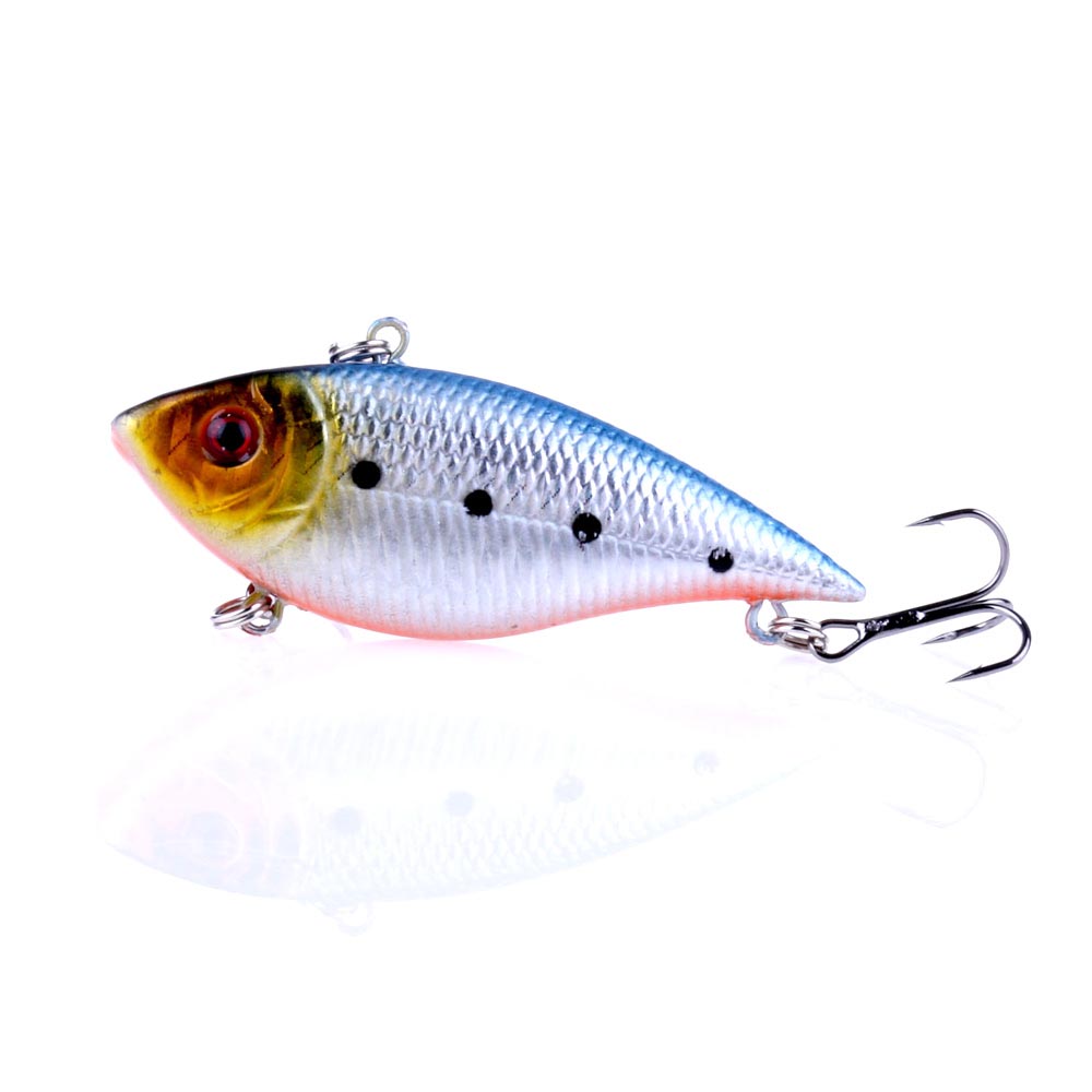 1pc-11g/7cm-Diving-VIB-Fishing-Lure-Lipless-Swimbait-Crankbait-HENGJIA