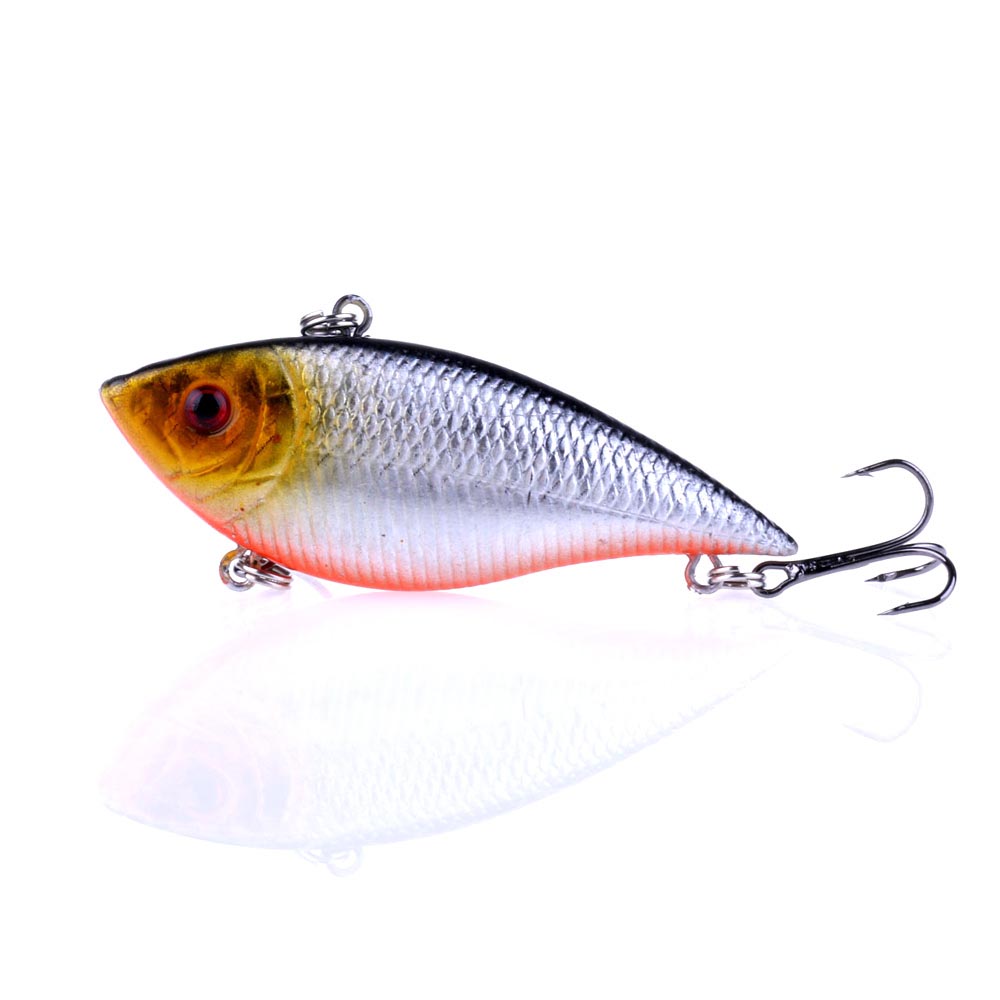 1pc-11g/7cm-Diving-VIB-Fishing-Lure-Lipless-Swimbait-Crankbait-HENGJIA