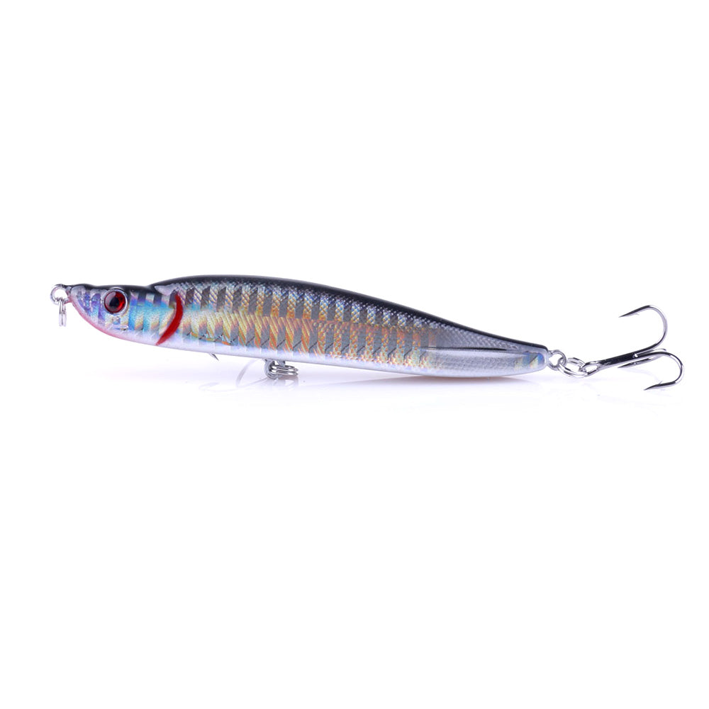 Pencil-Lure-Plastic-Pike-Bass-Hard-Lure-Wobbler-Fishing-Tackle-HENGJIA