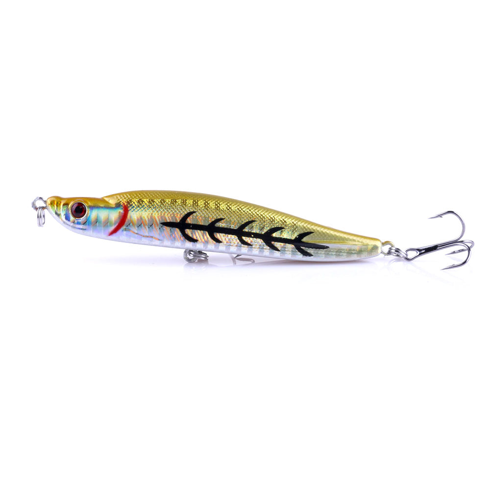 Pencil-Lure-Plastic-Pike-Bass-Hard-Lure-Wobbler-Fishing-Tackle-HENGJIA