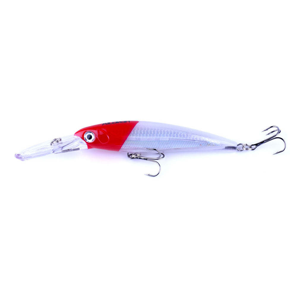 Diving-Minnow-Bait Hard-Lures-Plastic-Wobbler-Fishing-Tackle-HENGJIA