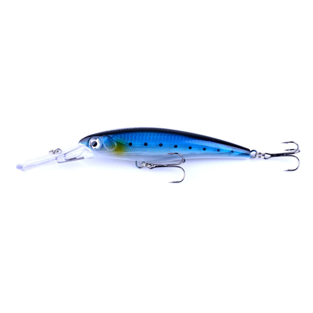 Diving-Minnow-Bait Hard-Lures-Plastic-Wobbler-Fishing-Tackle-HENGJIA
