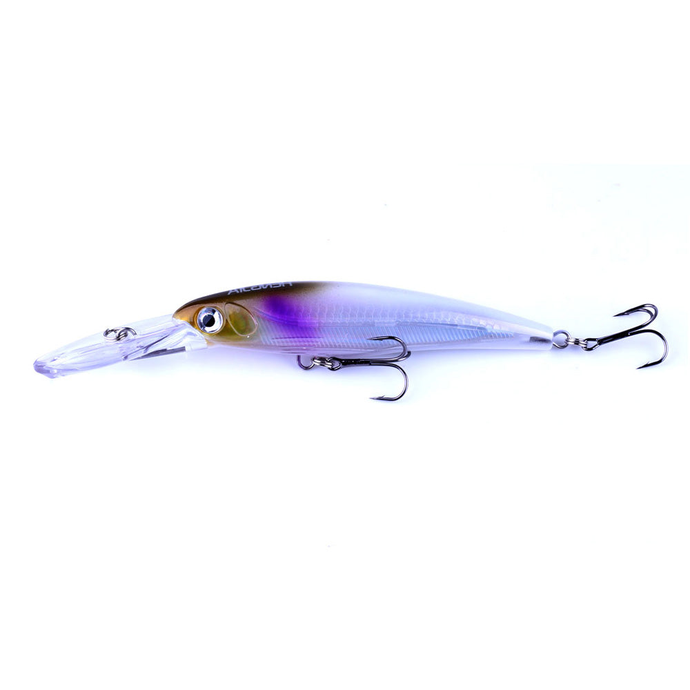Diving-Minnow-Bait Hard-Lures-Plastic-Wobbler-Fishing-Tackle-HENGJIA