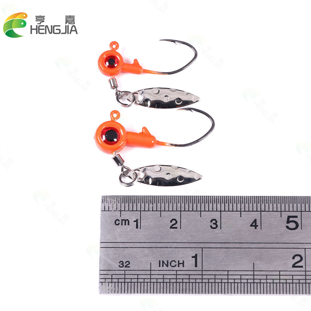 1 1/6in 5/8oz Jig Head Hooks 5pcs
