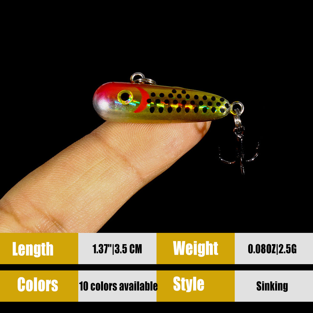 1.37'' 0.08oz Pencil Lure Sinking Stick Bait QD024