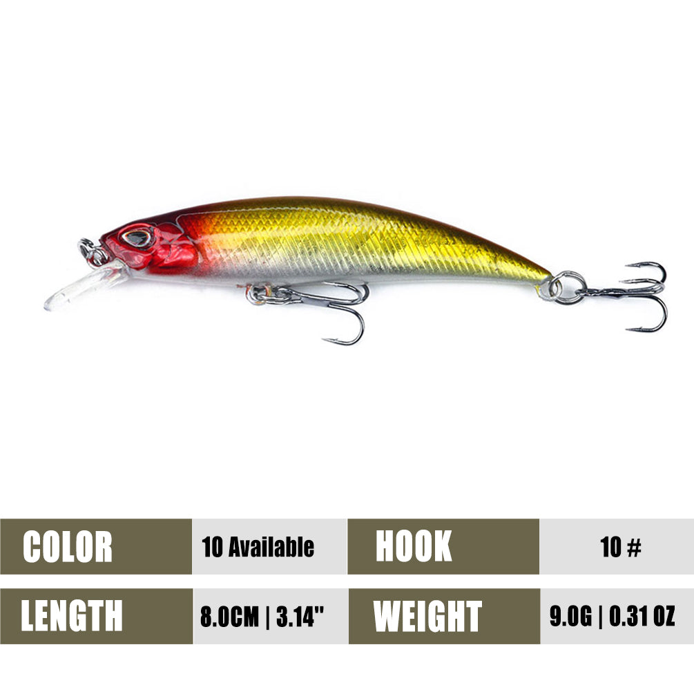 3.14'' 0.31oz Sinking Minnow