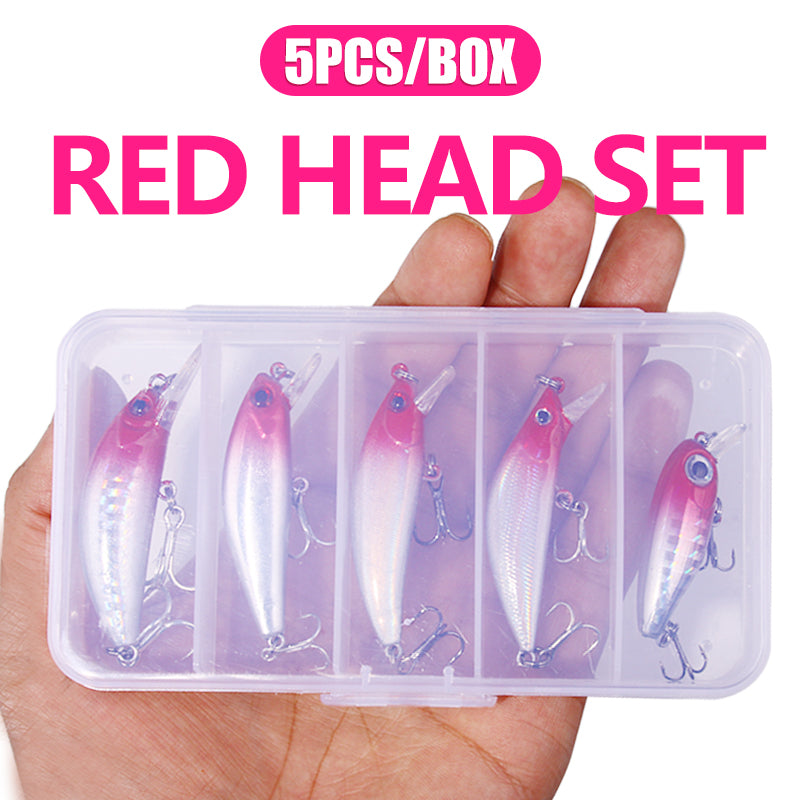 Minnow Lure Box Set 5pcs/Box