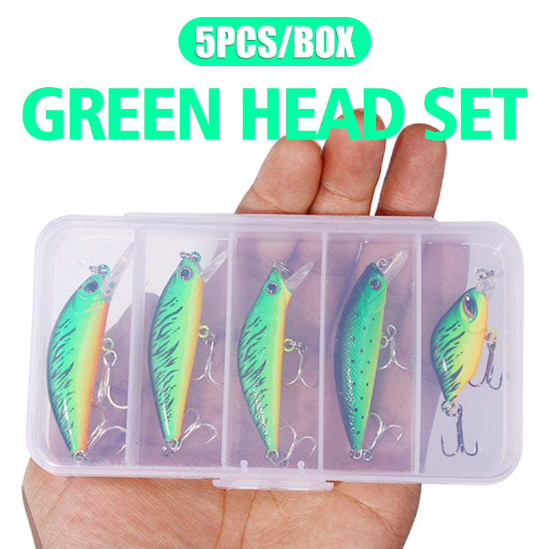 Minnow Lure Box Set 5pcs/Box