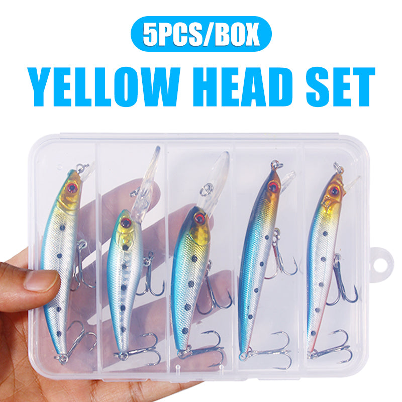 Minnow Lure Box Set 5pcs/Box