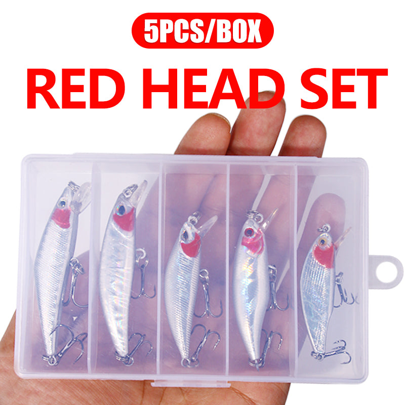 Minnow Lure Box Set 5pcs/Box