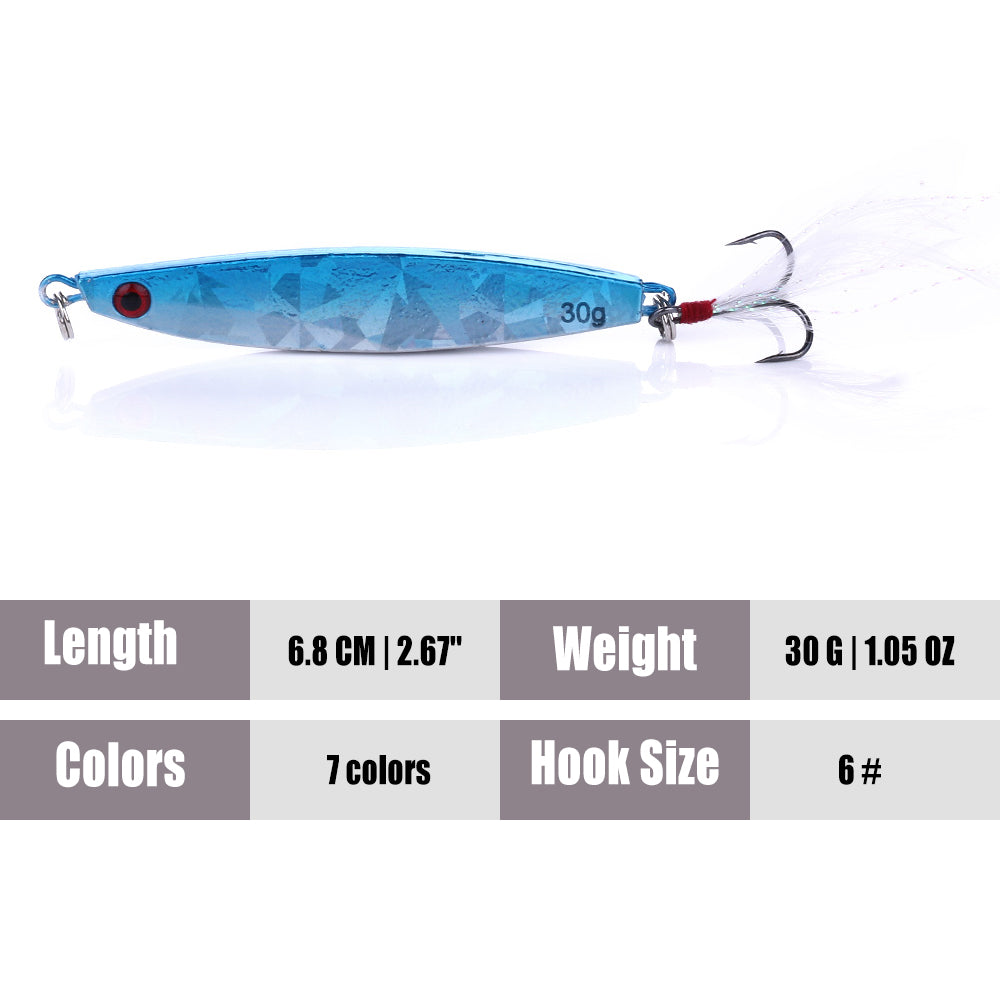 2.67'' 1.05oz Metal Lead Bait Lure