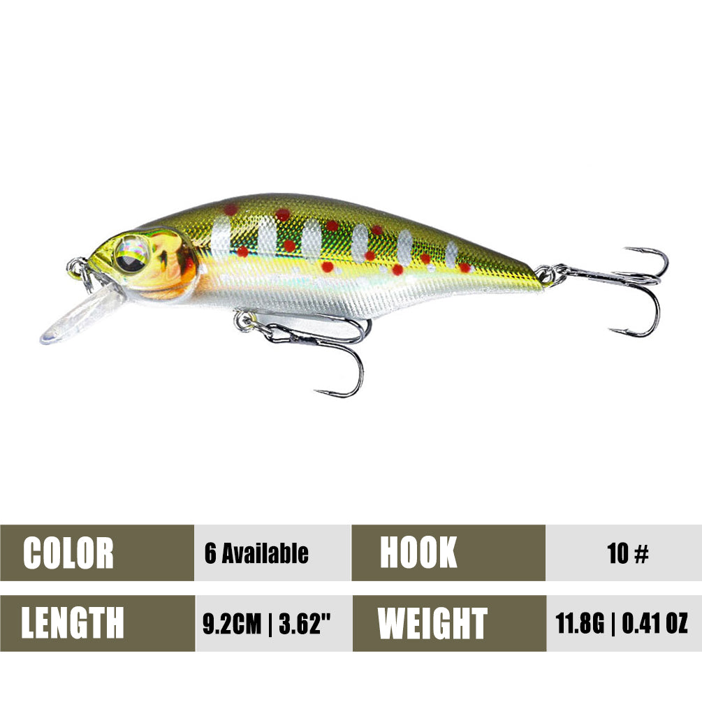 【New Arrival】3.62'' 0.41oz Minnow Lure