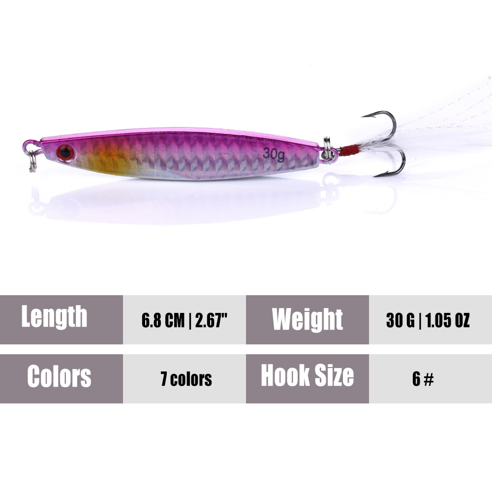 2.67'' 1.05oz Metal Lead Bait Lure