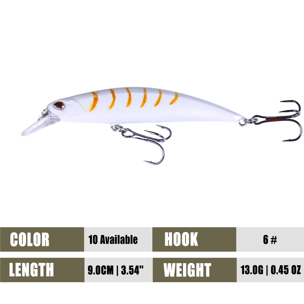 3.54'' 0.45oz Sinking Minnow