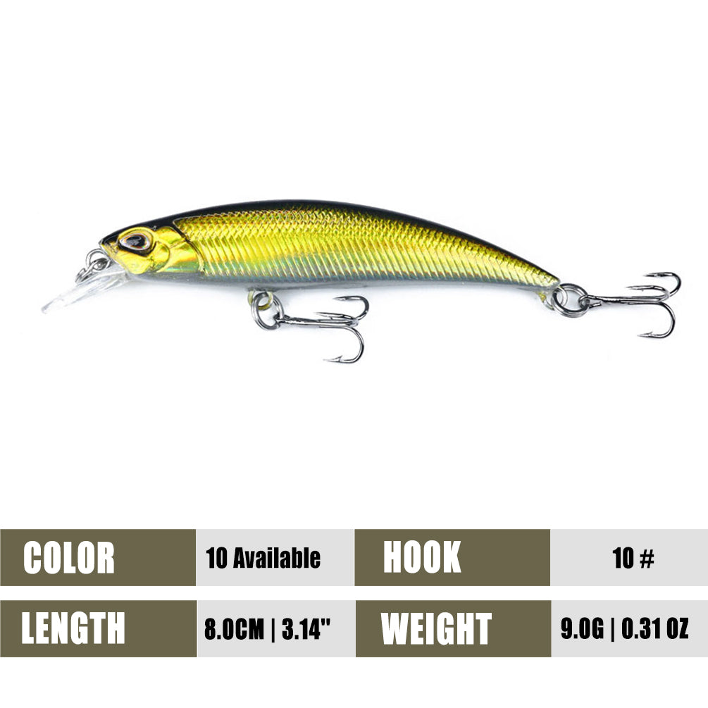 3.14'' 0.31oz Sinking Minnow
