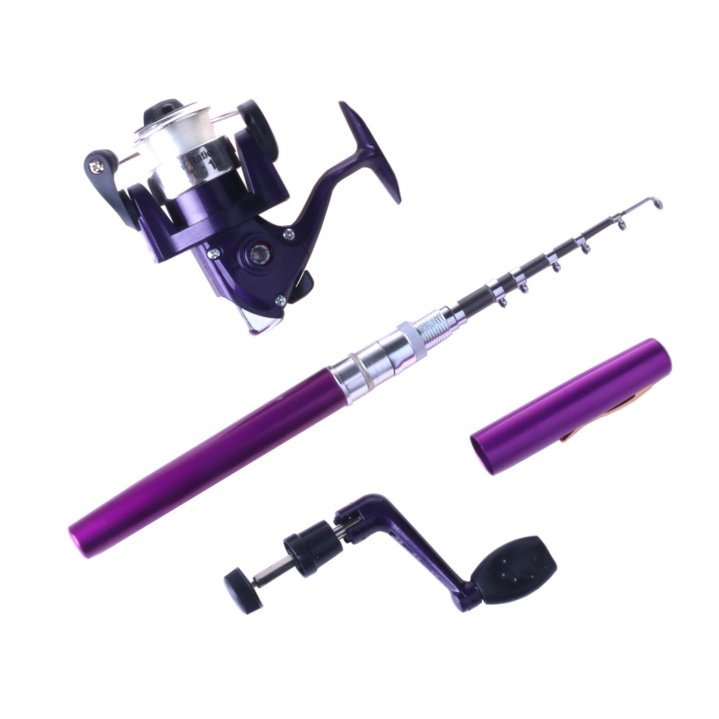 Portable-Aluminum-Alloy-Pocket-Pen-Shape-Fish-Fishing-Rod-Pole-HENGJIA