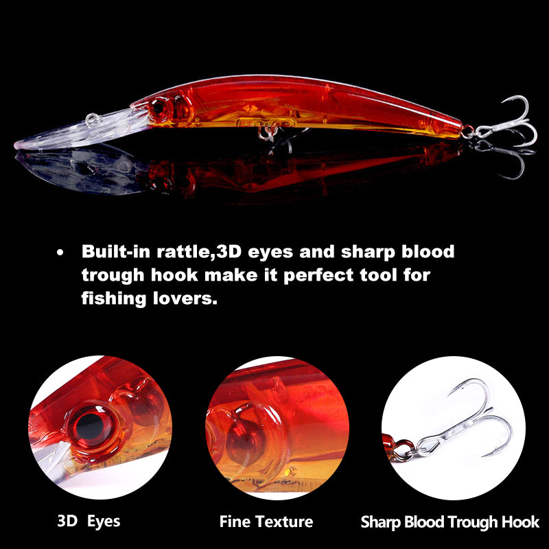 17CM 23.5G Laser Minnow Lure MI203