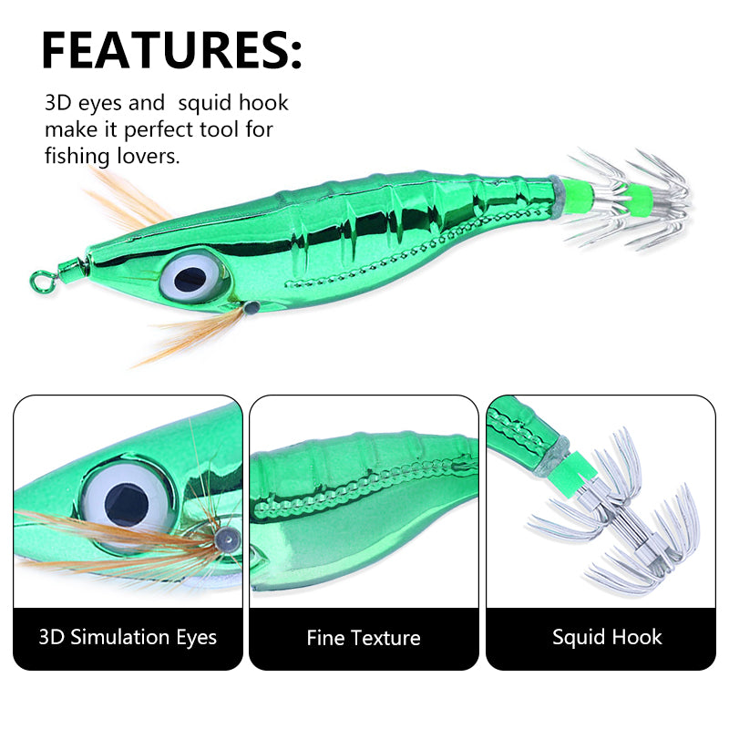 10CM 9G Luminous Squid Jig SJ041