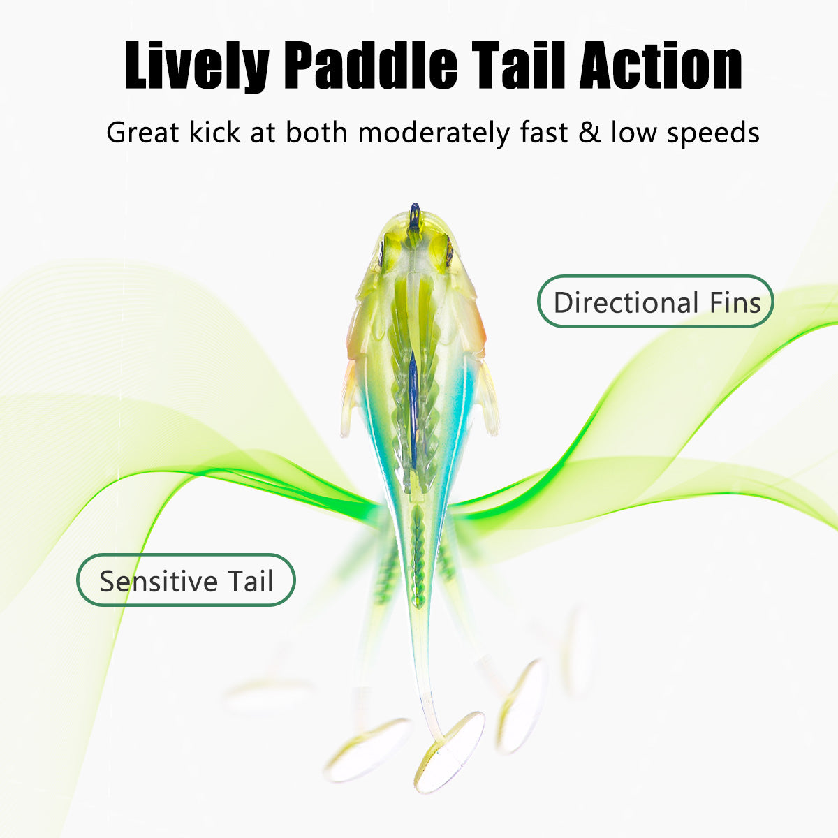 2 3/4in 1/2oz Soft Lure Bait