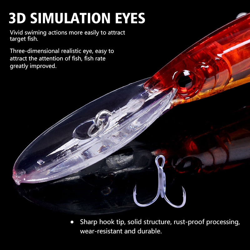 17CM 23.5G Laser Minnow Lure MI203
