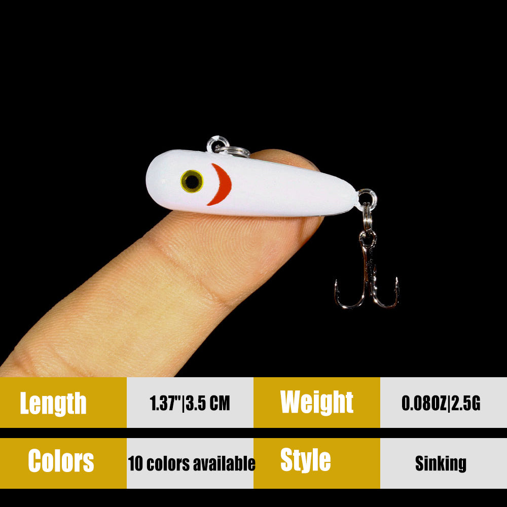 1.37'' 0.08oz Pencil Lure Sinking Stick Bait QD024