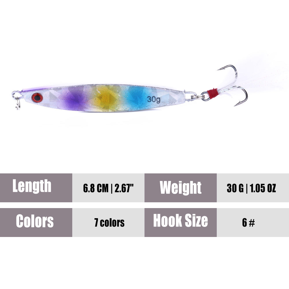 2.67'' 1.05oz Metal Lead Bait Lure