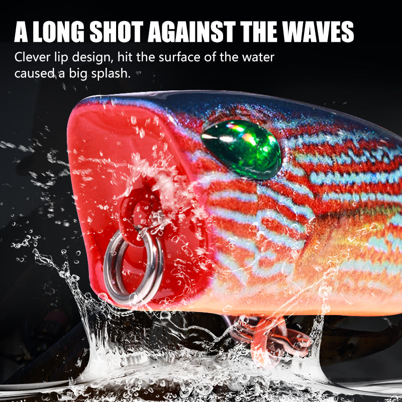 4CM 3.2G Popper Lure 3D Technology Printing
