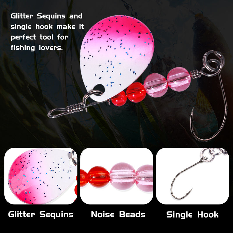 6.6CM 2.2G Metal Spinner Bait Lure