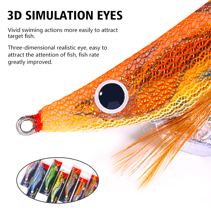 14CM 20G Luminous Squid Jigs 3.5#