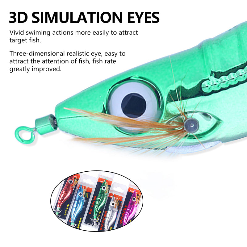10CM 9G Luminous Squid Jig SJ041