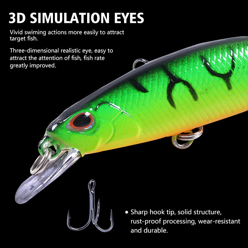3 1/7in 1/3oz Minnow Lure