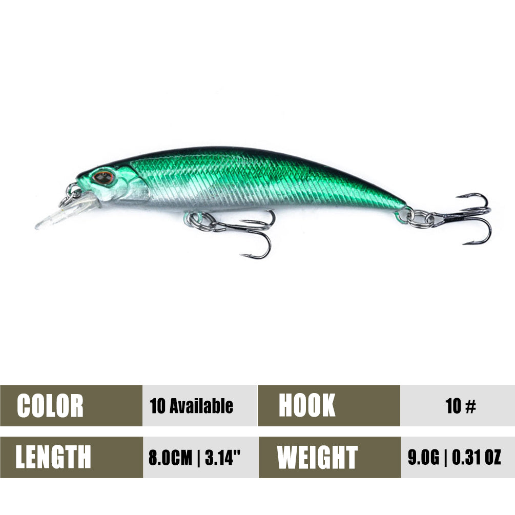 3.14'' 0.31oz Sinking Minnow