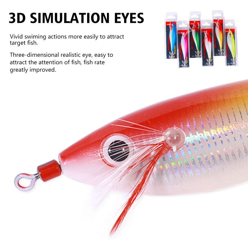 10CM 10G Luminous Squid Jig SJ043