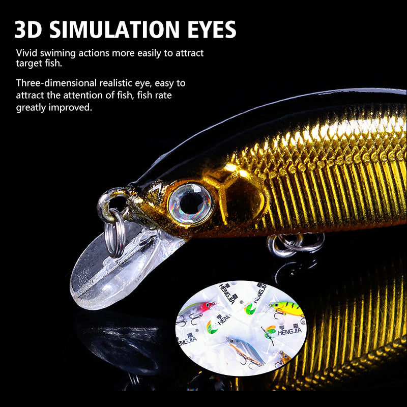 2in 3/28oz Mini Sinking Minnow Lure