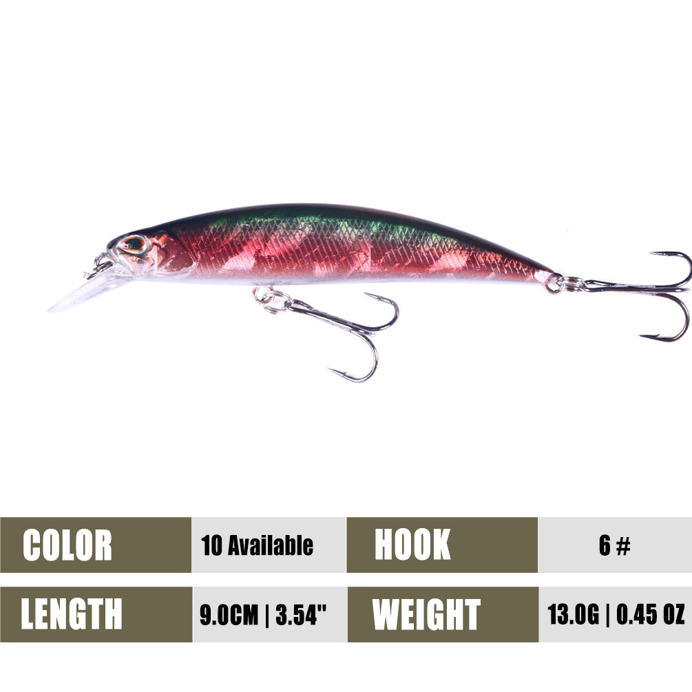 3.54'' 0.45oz Sinking Minnow