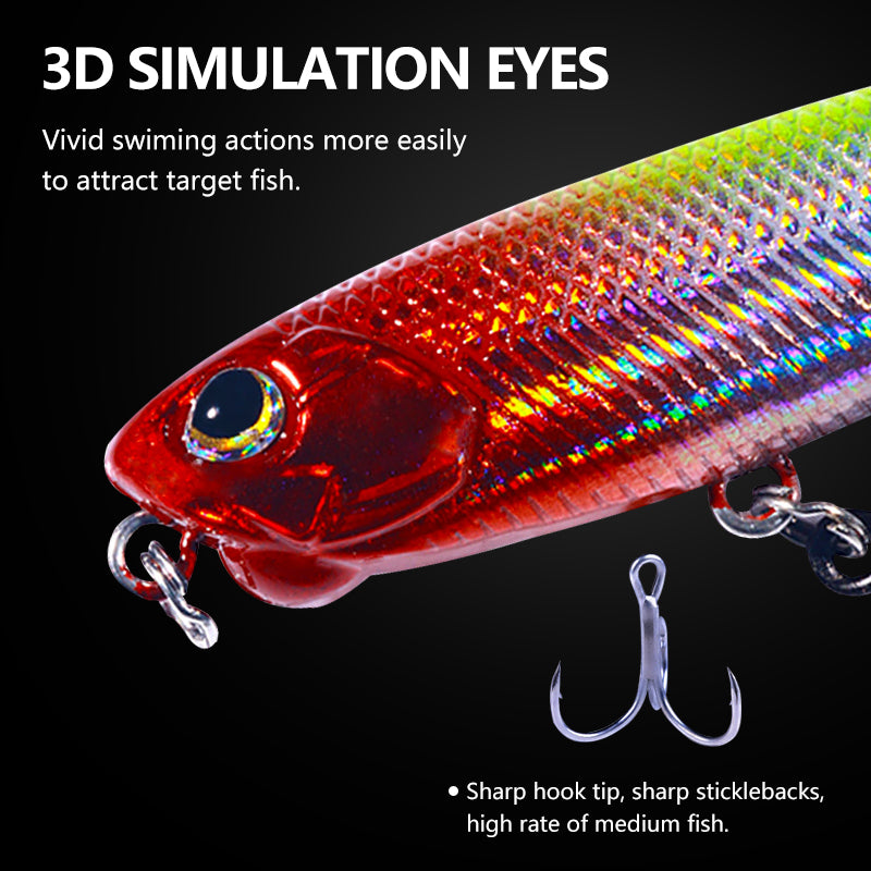 6.5CM 5.5G Topwater Pencil Lure